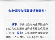 失业保险金申领渠道有哪些？人社部解答