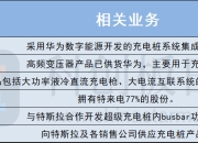 华为海外首个液冷超充站正式上线