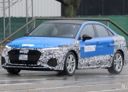 与海外同步 新款一汽奥迪A3三厢版谍照曝光